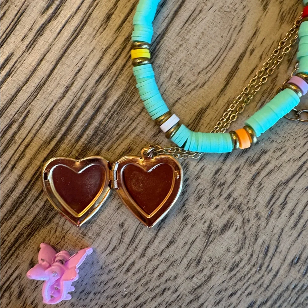 FREE Colorful Kids Bracelet and Necklace Set